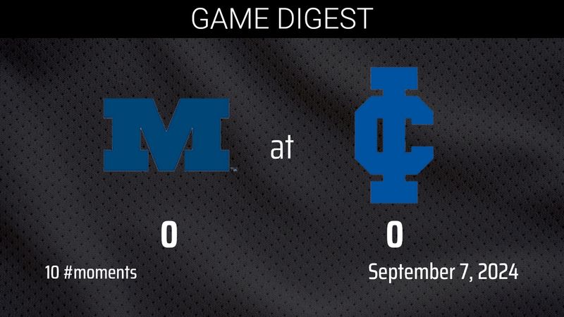 Game Digest - ILLCOLL at MIL Football 2024/09/07