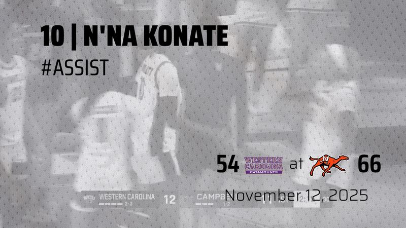 N'na Konate (10) F tosses in a #layup, #assist by Gianni Boone (22) G