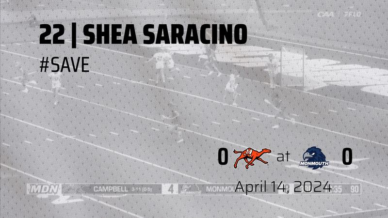 #shot by CAMPBELL Shea Saracino (22), #save Katie Sullivan.