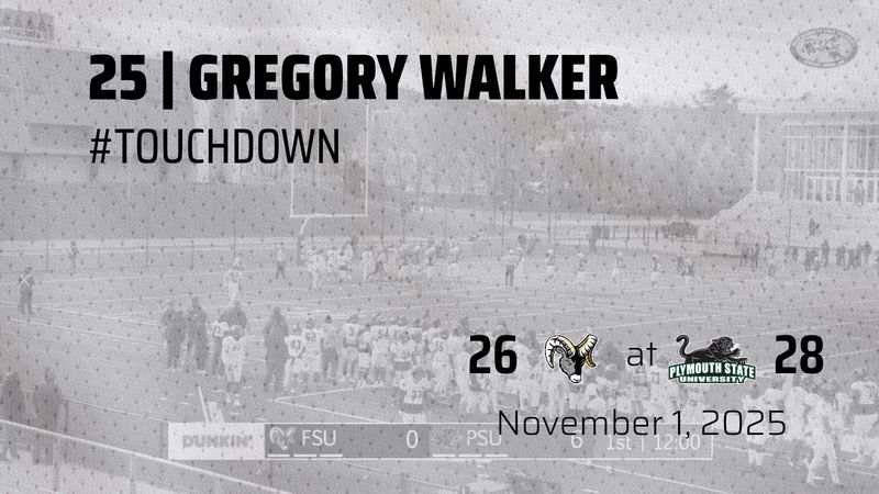 Gregory Walker (25) RB rush middle for 3 yards gain to the FRA 00 #touchdown, #firstdown. #rush #topOffense