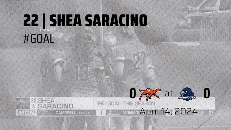 #goal by CAMPBELL Shea Saracino (22), #firstgoal, #assist by Caroline Laur (21) A